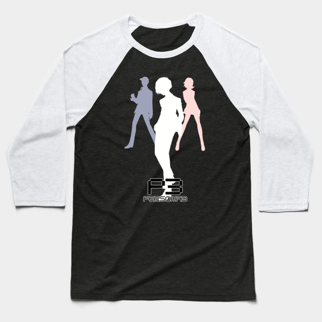 Persona 3 - Bonds Baseball T-Shirt by LazHimself